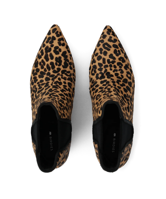 The Goldfinch 40 Chelsea Bootie - Leopardprint Haircalf