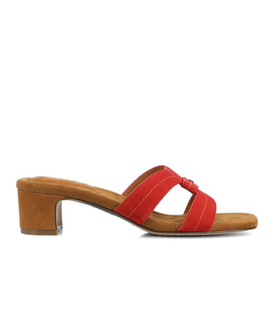 The Kiwi 40 Icon - Red Suede